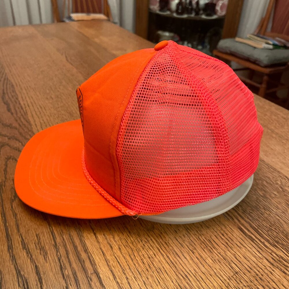 Vintage Idaho Hunter Education Graduate Orange Snapback Trucker Hat Cap - Picture 6 of 13